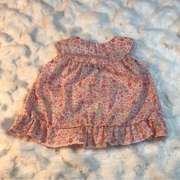 Vintage Little Lindsay Outfit Baby Girl Two Piece Floral | Size - 0-6 Months - Picture 12 of 12